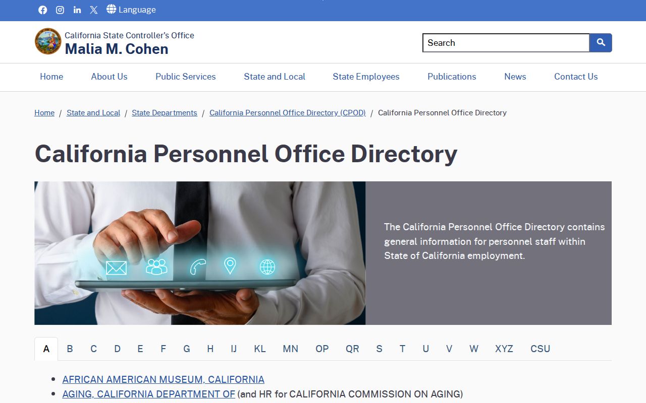 Wasco people directories California personnel office search